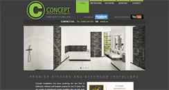 Desktop Screenshot of conceptinstallations.com